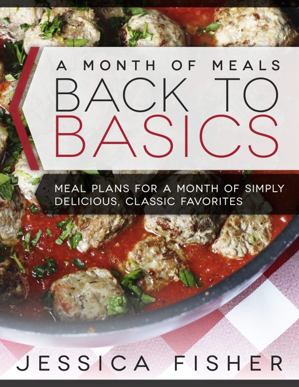 cover image of back to basics meal plan