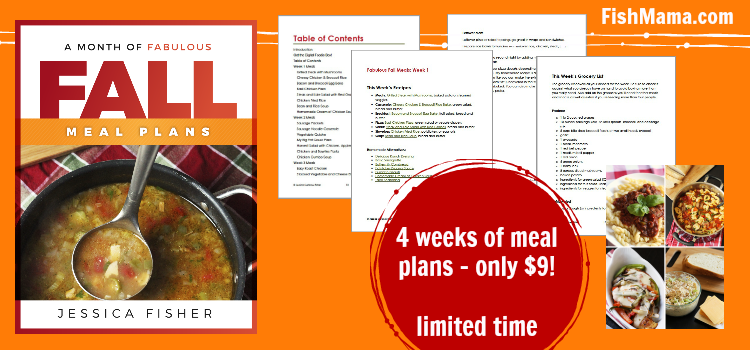 promo for fab fall meal plan.
