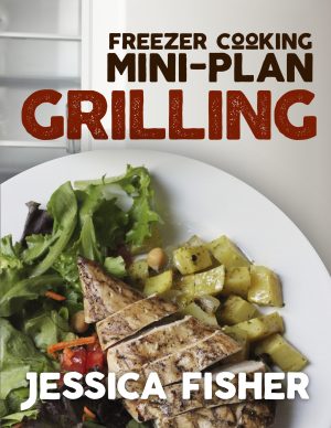 cover image of freezer cooking mini-plan grilling.