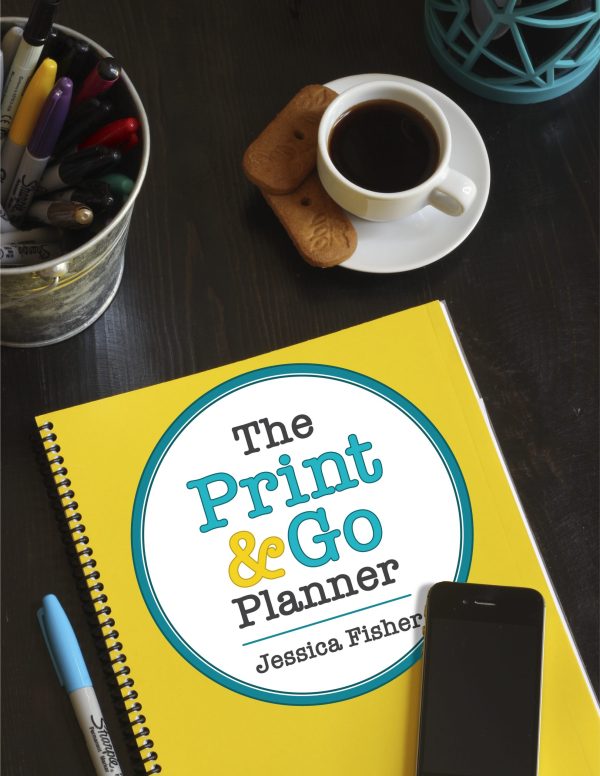 cover image of print & go planner