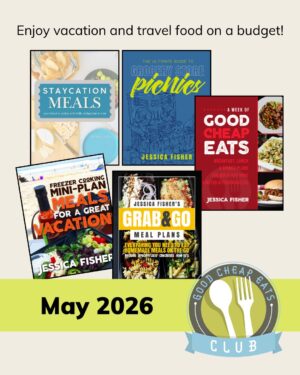 collage of what's included free for may club members.