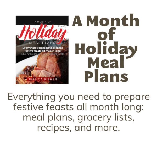 description of holiday meal plans.