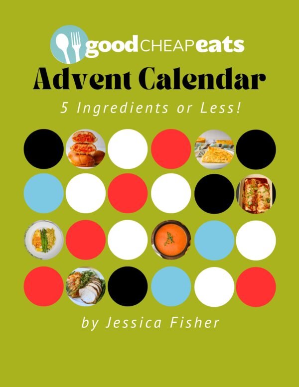 cover image of 2024 meal plan advent calendar.