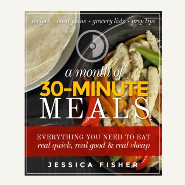 cover image of 30-minute meals.