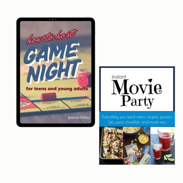 game night and movie night covers.