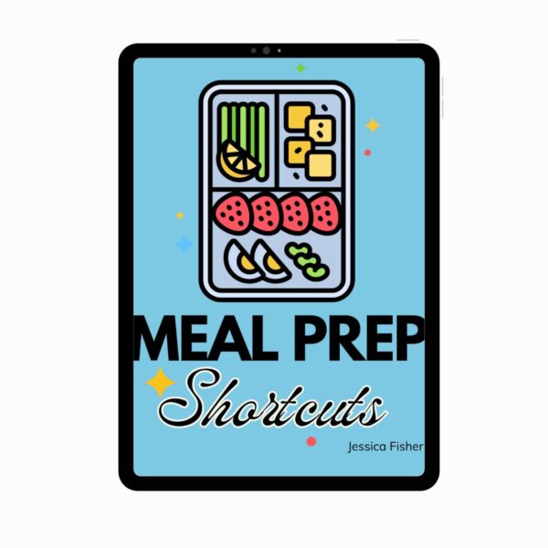 meal prep shortcuts cover on ipad.